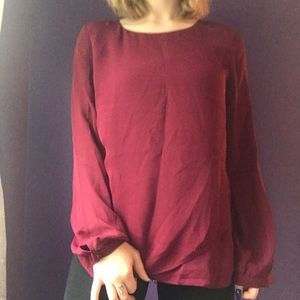 Silk-like long sleeve